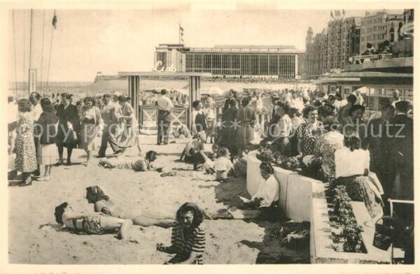 Ostende Oostende Nouveau Kursaal Plage