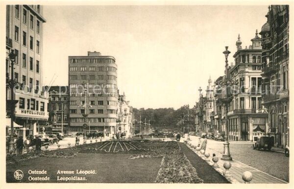 Ostende Oostende Avenue Léopold