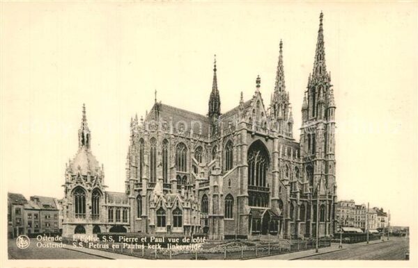 Ostende Oostende Eglise Saint Pierre et Paul
