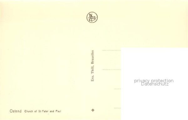 Ostende Oostende Eglise Saint Pierre et Paul – Bild 2