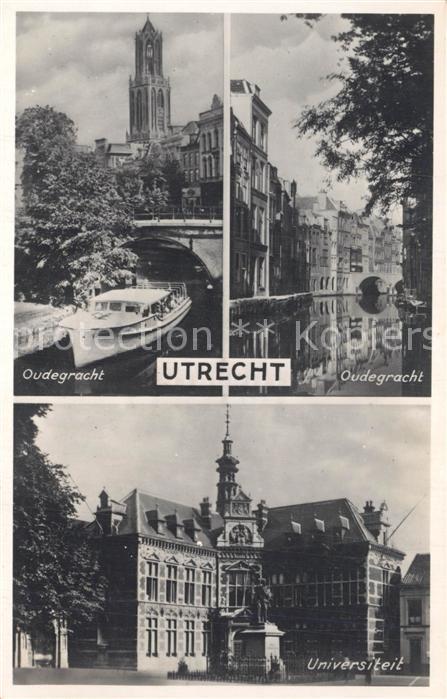 Utrecht Oudegracht Universiteit