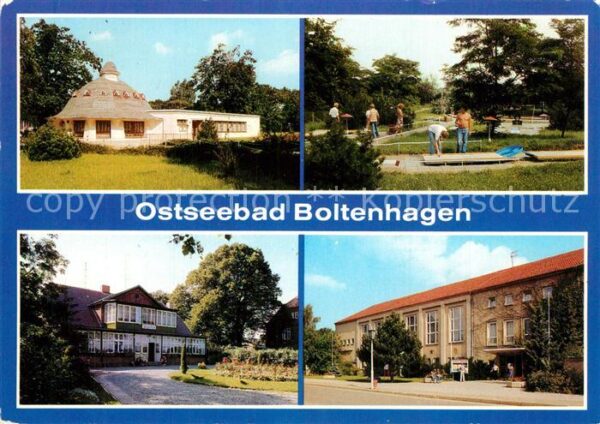 Boltenhagen Ostseebad Pavillon Minigolf Haus-am-Meer Erholung
