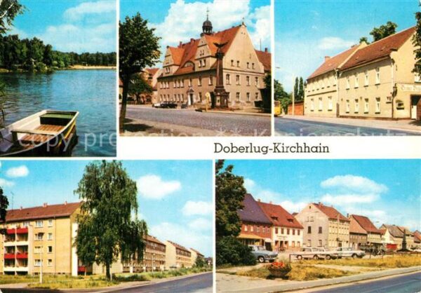 Doberlug-Kirchhain Bad-Erna Rathaus HOG Gr?ner Berg Bahnho
