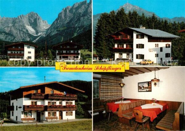 Going Wilden Kaiser Tirol Fremdenheim Hans und Rosa Schipflinger
