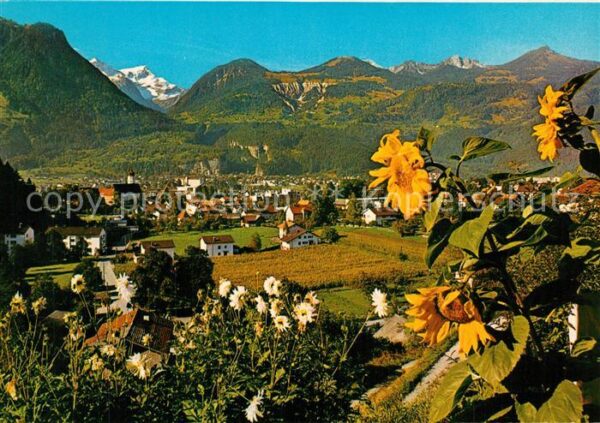 Bludenz Vorarlberg mit B?rs B?rserberg und Tschengla mit B