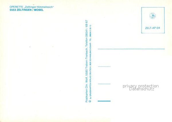 Zeltingen-Rachtig Operette Zeltinger Himmelreich – Bild 2