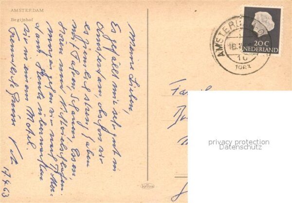 Amsterdam Niederlande Begijnhof – Bild 2