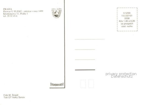 Praha Prahy Prague Pivovar U Fleku – Bild 2