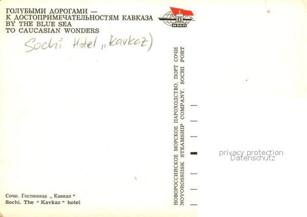 Sochi Sotschi Hotel Kavkaz – Bild 2