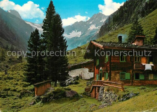 Zillertal Tirol Kliestein Jagdhaus Max H?tte im Hochtal