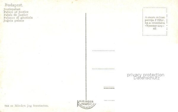 Budapest Justizpalast – Bild 2