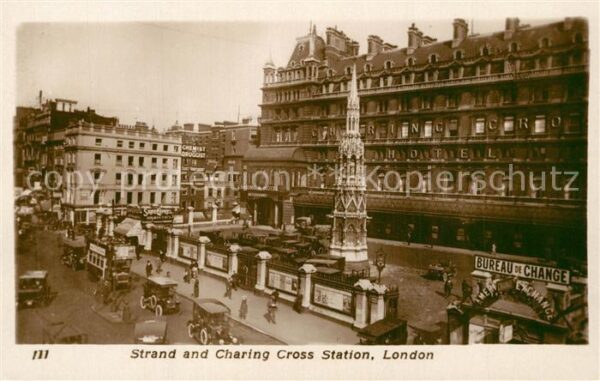 London Strand and Charing Cross Station