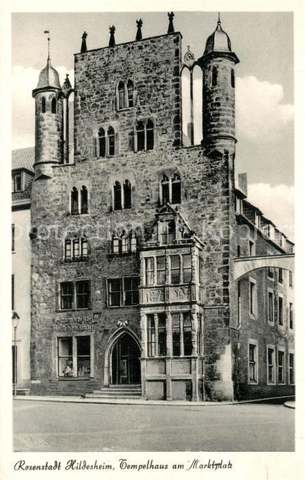 Hildesheim Tempelhaus am Marktplatz