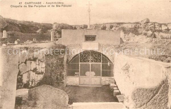 Carthage Karthago Chapelle de Ste Perpetue et de Ste Feli