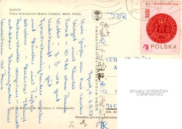 Zoppot Sopot Ulica Bohaterow Monte Cassino Molo Plaz – Bild 2