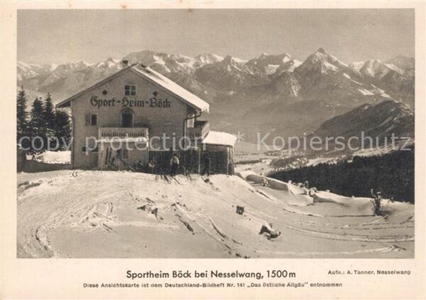 Nesselwang Sportheim Böck
