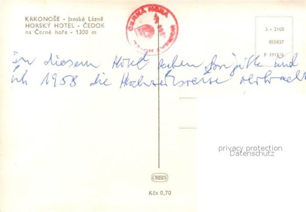 Krkonose Janske Lazne Horsky Hotel Cedok na Cern – Bild 2
