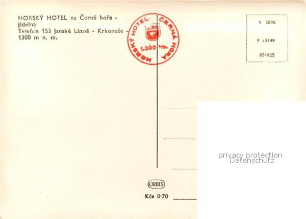 Krkonose Janske Lazne Horsky Hotel Cedok na Cern – Bild 2