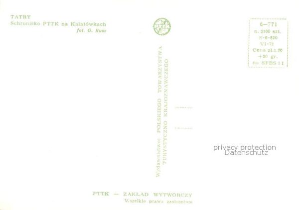 Tatry Wysokie Schronisko PTTK na Kalatowkach – Bild 2