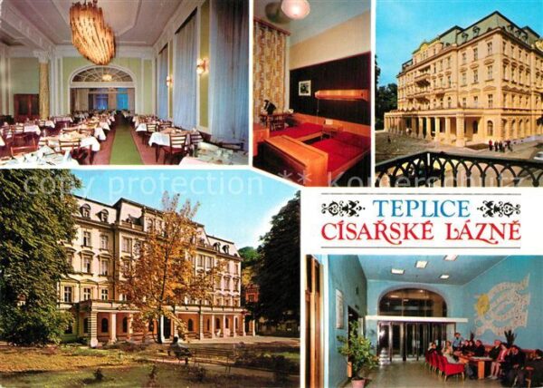 Teplice Cisarske Lazne Vyznamne severoceske laz