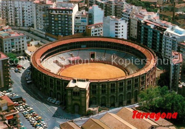 Tarragona Piaza de Toros Fliegeraufnahme