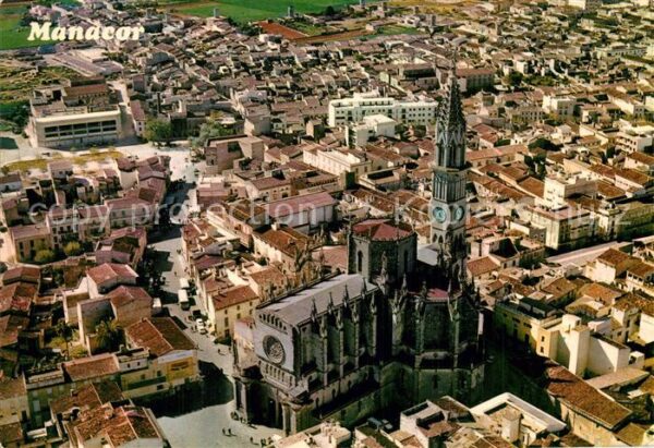 Manacor Vista aerea En primer termino la Real P