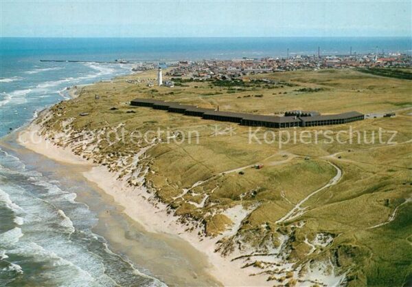 Hirtshals Feriehotel Fyrklit Fliegeraufnahme