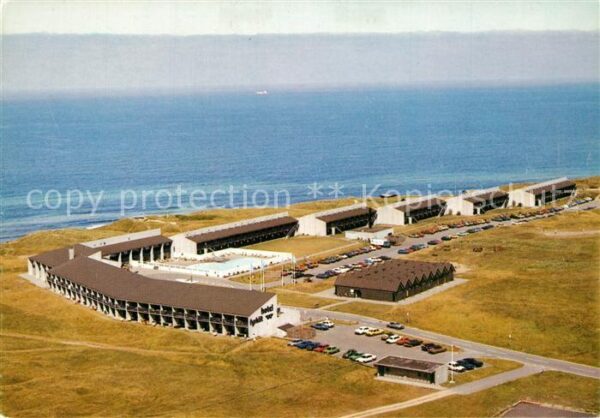 Hirtshals Feriehotel Fyrklit Fliegeraufnahme