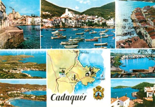 Cadaques Panorama Teilansichten