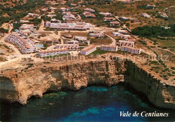 Praia do Carvoeiro Vale de Centianes Fliegeraufnahme