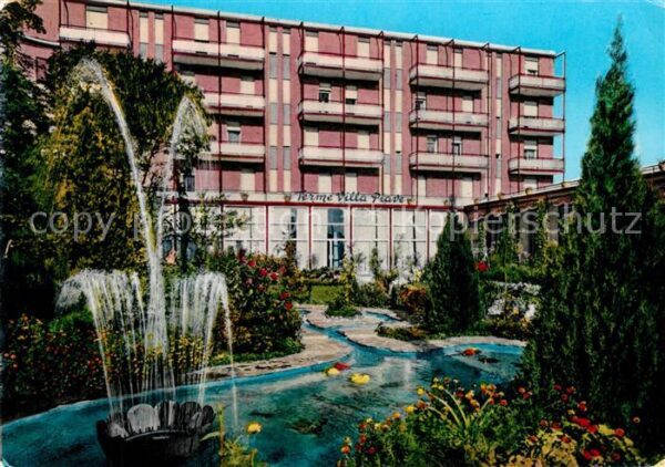 Abano Terme Albergo Terme Villa Piave Parco Giardin