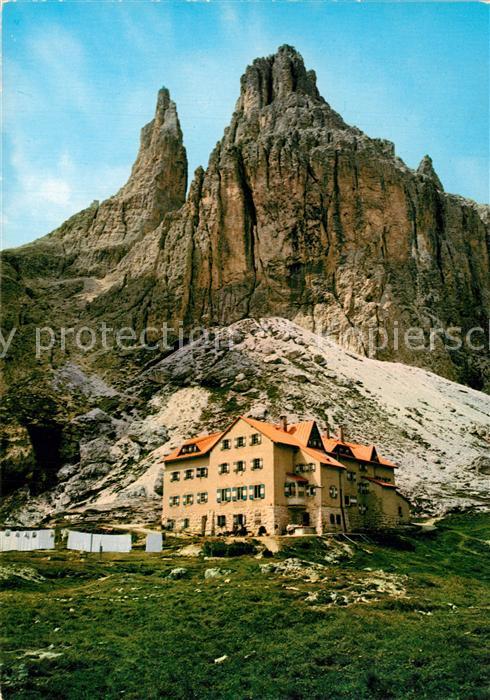 Dolomiti Rifugio Vajolet al Catinaccio Torri di