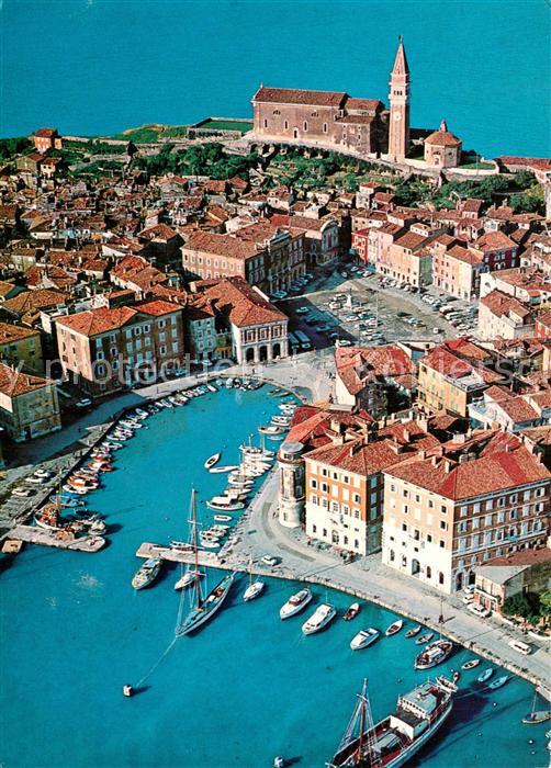 Piran Fliegeraufnahme