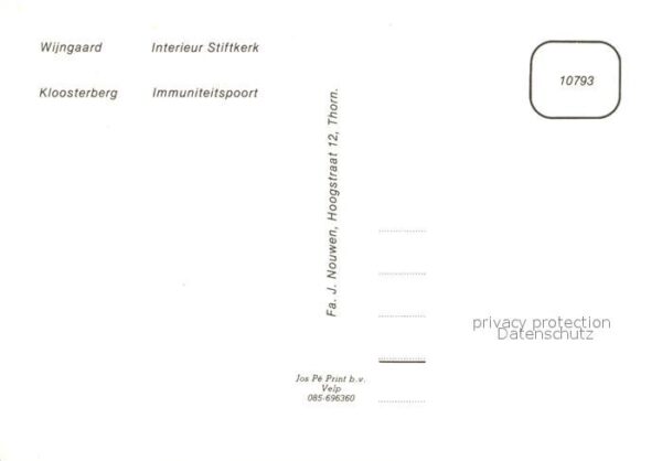 Thorn Limburg Wijngaard Interieur Stiftkerk Kloosterb – Bild 2