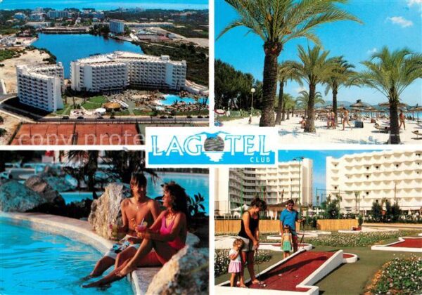 Bahia de Alcudia Lagotel Club Strand Tennisplatz Minigol