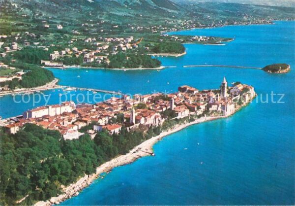 Rab Croatia Fliegeraufnahme