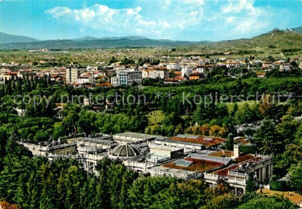 Montecatini Terme Panorama e veduta dello Stabilmento Tet