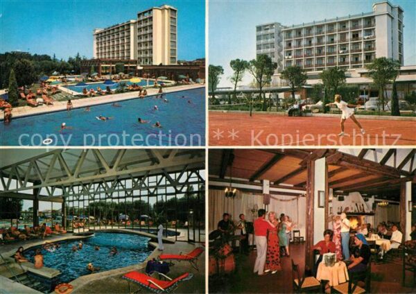 Montegrotto Terme Hotel Terme Antoniano Thermalbad Tennis