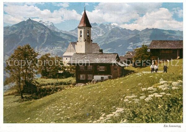 Innerberg Vorarlberg Kirche Panorama