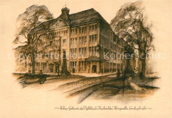 Duesseldorf Verlagsgebäude der Düsseldorfer Nachric