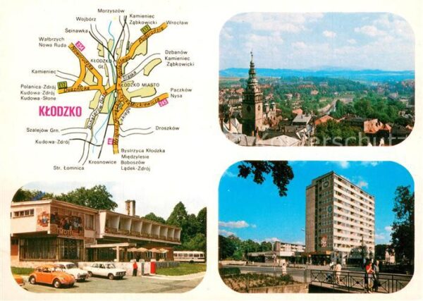 Klodzko Widok ogolny Motel Ulica Daszynskiego