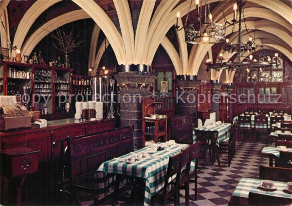Gent Gand Flandre Restaurant Raadskelder Tee Room Cafe