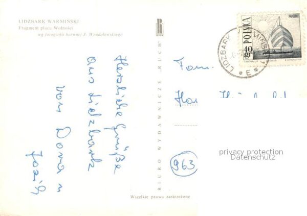 Lidzbark Warminski Fragment placu Wolnosci – Bild 2