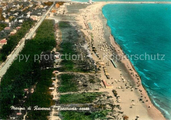 Marina di Ravenna Fliegeraufnahme