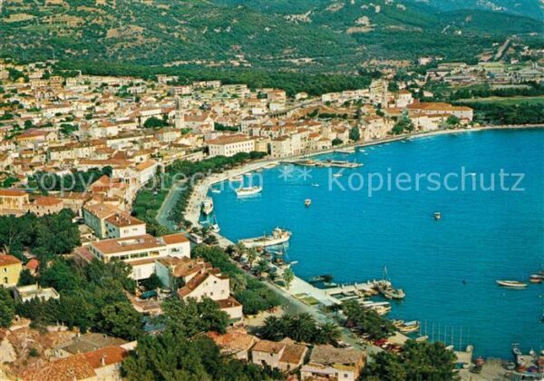 Makarska Dalmatien Fliegeraufnahme