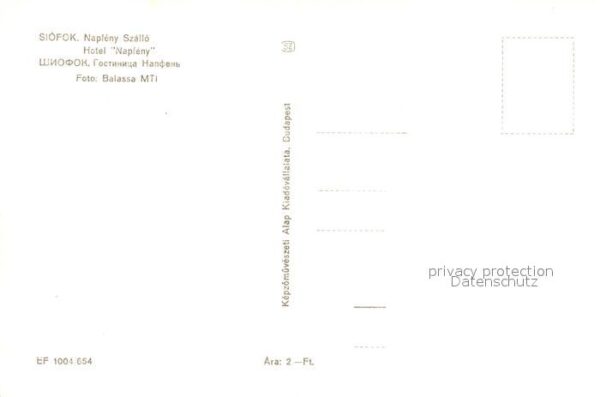 Siofok Napfeny Szallo Hotel – Bild 2