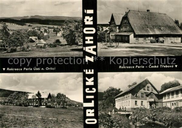 Ceska Trebova Rekreace Perla Erholungsheim Landschaft
