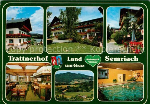 Semriach Trattnerhof Gasthof Restaurant Hallenba