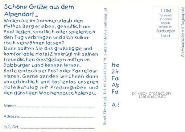 Sankt Johann Pongau Hotel Zinnkrügl – Bild 2