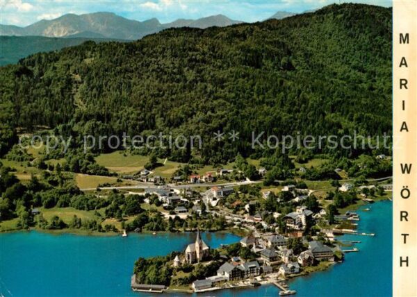 Maria Woerth Woerthersee Ferienort Wallfahrtskirche 12. Jhdt. Fl